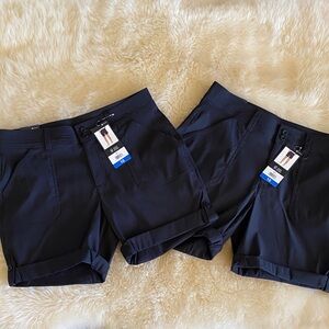 Eddie Bauer Women's Black Cargo Shorts